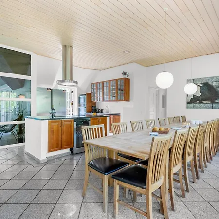 18-person Pool House In Husby With Large Outdoor Hot Tub And Many Facilities * Ulfborg
